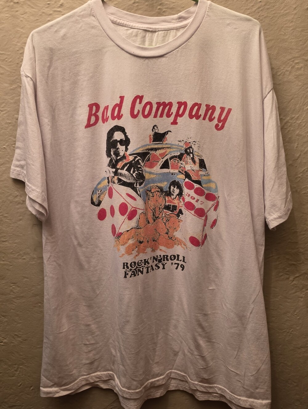 Bad Company Rock N Roll Fantasy 1979 Tour Graphic Tee 2XL